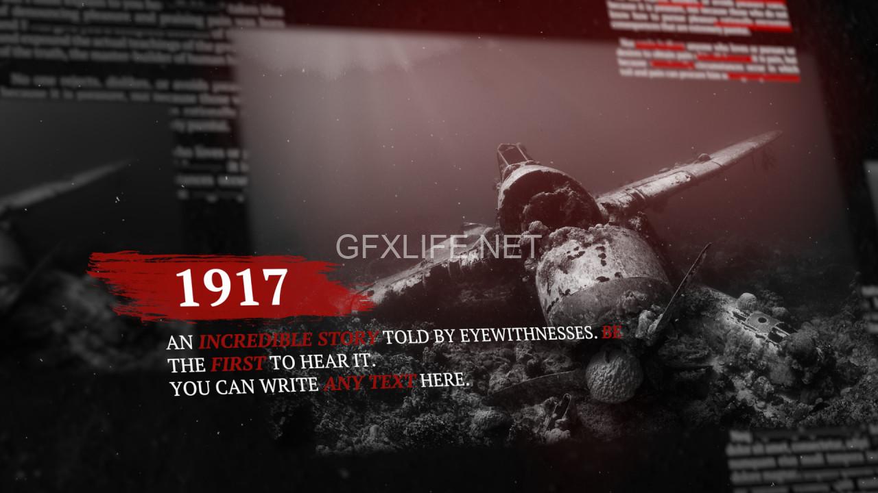 the history motionarray after effects templates download