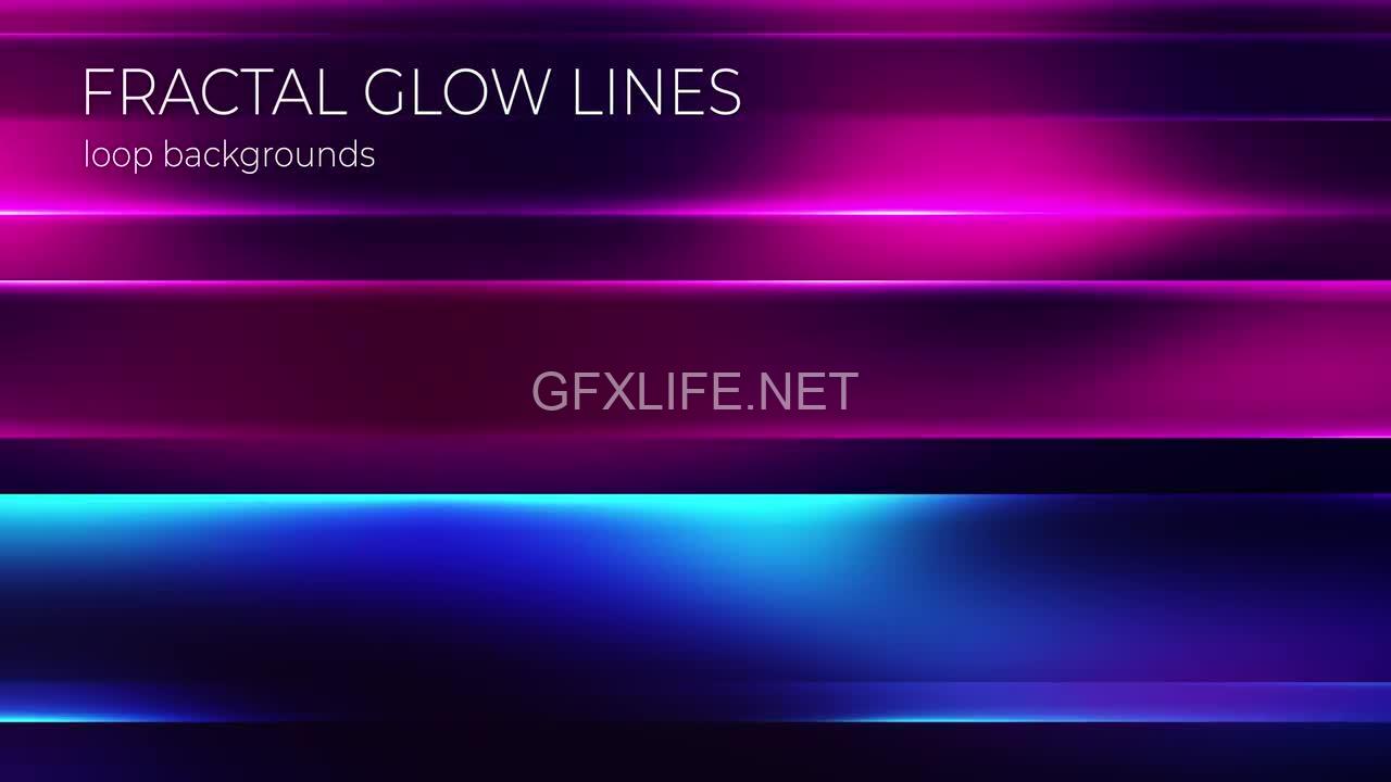 Fractal Glow Lines | AE – 1281994