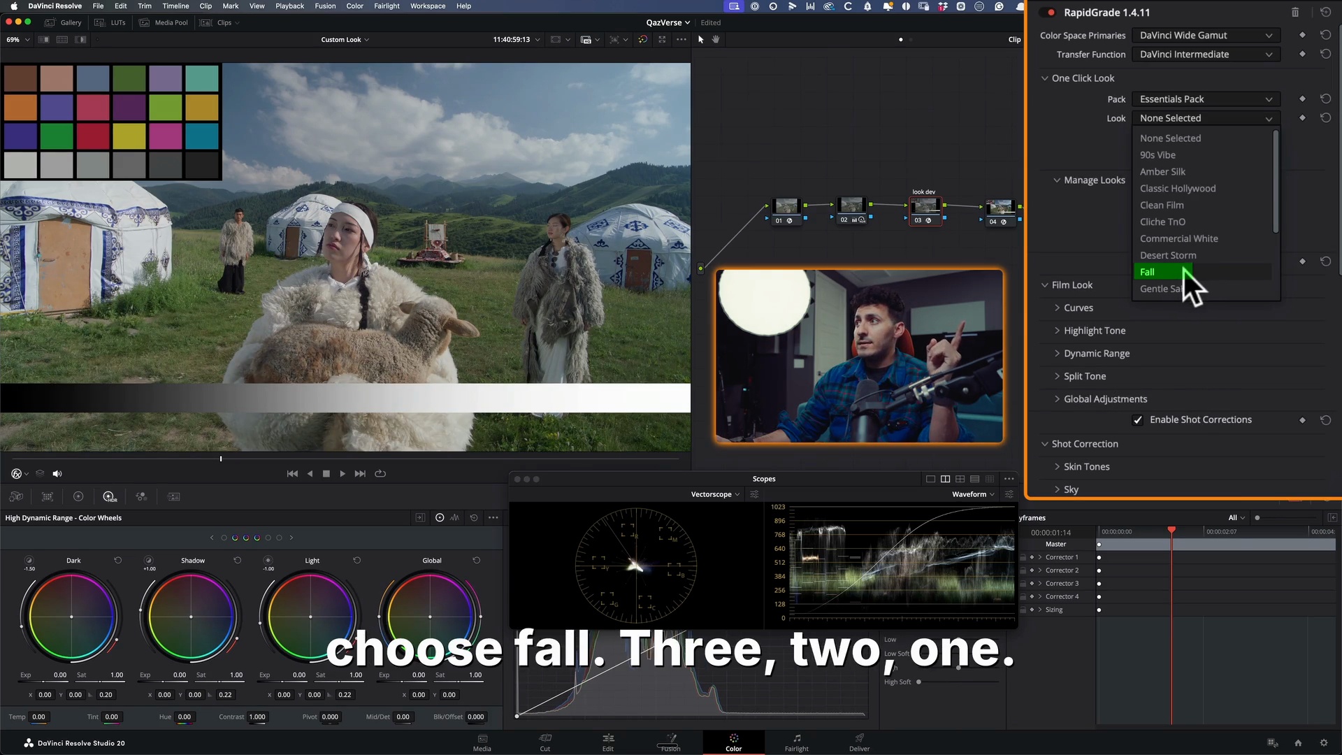 Rapidgrade v1.5.2 for DaVinci Resolve Plugin