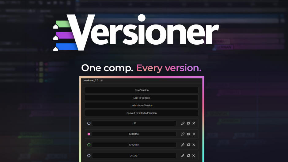 Aescripts – Versioner v1.0